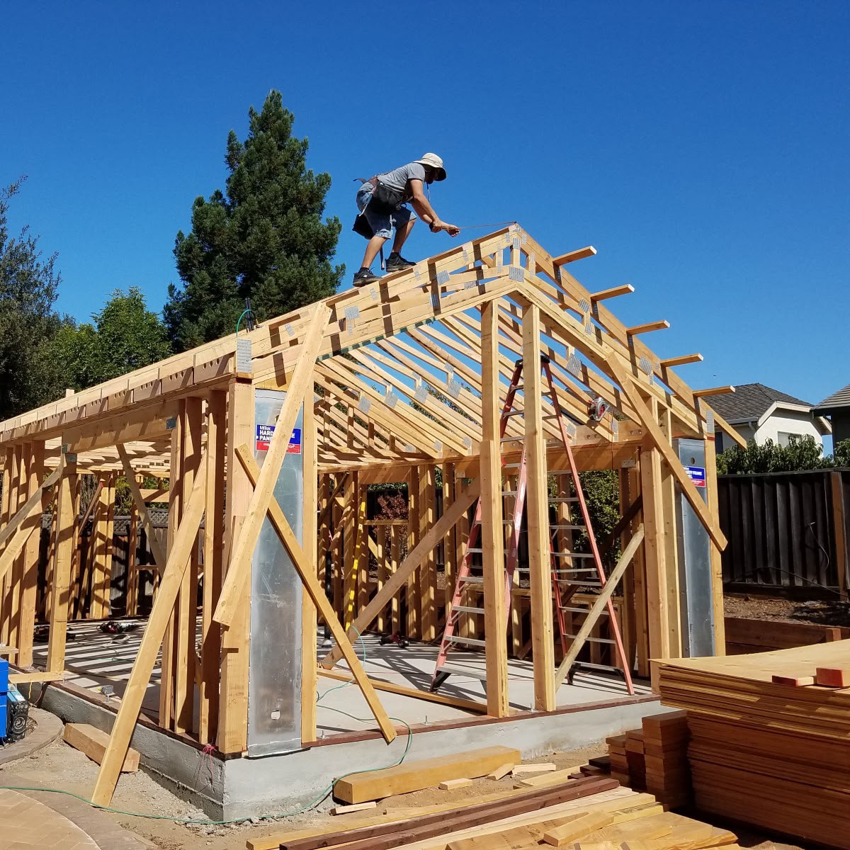 ADU Construction Framing